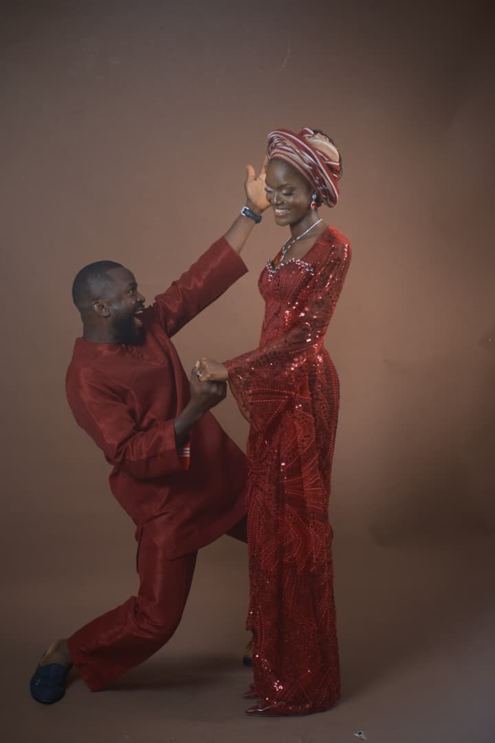 Ruth and Martins smiling together
